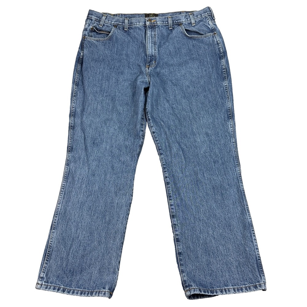 Red Head Men's Straight Leg Jeans Classic Fit Size 44 X 32 Medium Wash Bass Pro